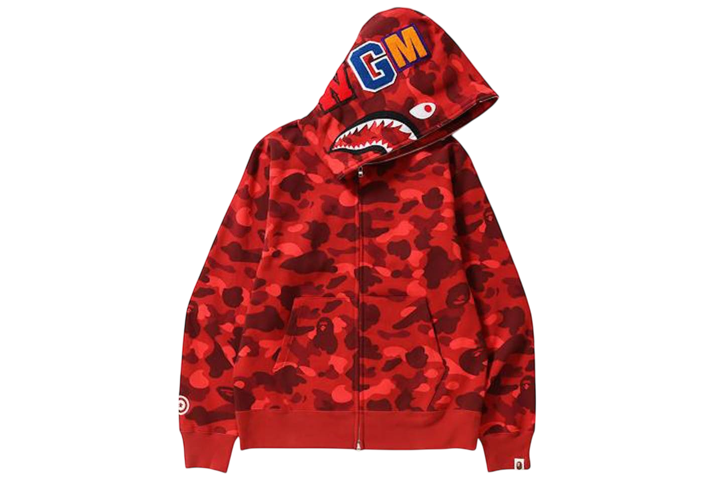 BAPE Camo Shark Full Zip Hoodie